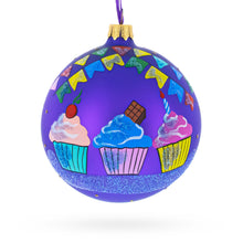 Load image into Gallery viewer, Happy Birthday Glass Ornament 4 Inches