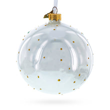 Load image into Gallery viewer, Panda Bears on Tree Branch Glass Ball Christmas Ornament 4 Inches