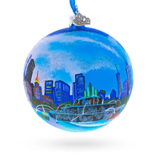 Load image into Gallery viewer, Buckingham Fountain, Chicago, Illinois, USA Glass Ball Christmas Ornament 4 Inches