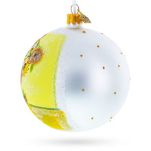 Load image into Gallery viewer, 1887 &#39;Sunflowers&#39; by Vincent Van Gogh Glass Ball Christmas Ornament 4 Inches