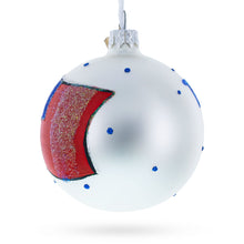 Load image into Gallery viewer, Flag of Taiwan Glass Ball Christmas Ornament 3.25 Inches