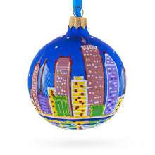 Load image into Gallery viewer, Boston, Massachusetts, USA Glass Ball Christmas Ornament 3.25 Inches
