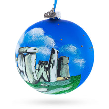 Load image into Gallery viewer, Stonehenge, United Kingdom Glass Ball Christmas Ornament 4 Inches