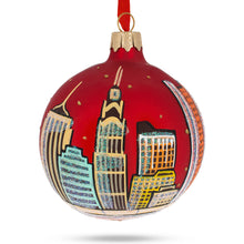 Load image into Gallery viewer, Columbus, Ohio, USA Glass Christmas Ornament 3.25 Inches