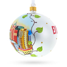 Load image into Gallery viewer, El Paso, Texas, USA Glass Ball Christmas Ornament 4 Inches