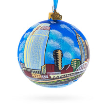 Load image into Gallery viewer, Nashville, Tennessee, USA Glass Ball Christmas Ornament 4 Inches