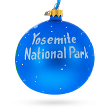 Load image into Gallery viewer, Yosemite National Park, Sierra Nevada California Glass Ball Christmas Ornament 4 Inches