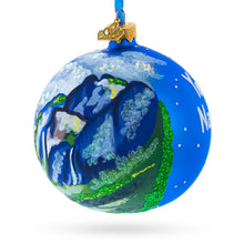 Load image into Gallery viewer, Yosemite National Park, Sierra Nevada California Glass Ball Christmas Ornament 4 Inches