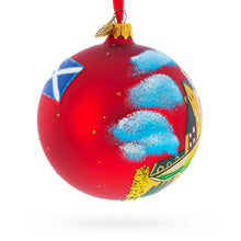 Load image into Gallery viewer, Edinburgh Castle, Scotland, UK Glass Ball Christmas Ornament 4 Inches