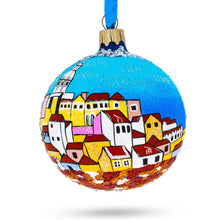 Load image into Gallery viewer, Alfama, Lisbon, Portugal Glass Ball Christmas Ornament 3.25 Inches