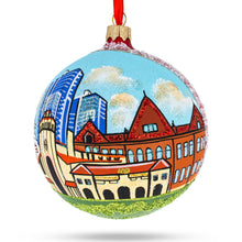 Load image into Gallery viewer, Santa Ana, California Glass Ball Christmas Ornament 4 Inches