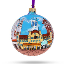 Load image into Gallery viewer, Stockton, California Glass Ball Christmas Ornament 4 Inches