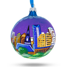 Load image into Gallery viewer, Lexington, Kentucky Glass Ball Christmas Ornament 4 Inches