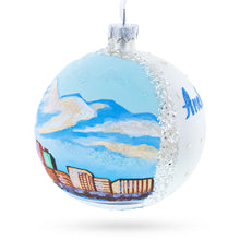 Load image into Gallery viewer, Anchorage, Alaska Glass Ball Christmas Ornament 4 Inches