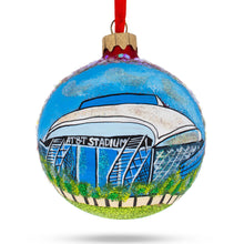 Load image into Gallery viewer, Arlington, Texas Glass Ball Christmas Ornament 3.25 Inches