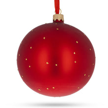 Load image into Gallery viewer, Football Player Glass Ball Christmas Sports Ornament 4 Inches