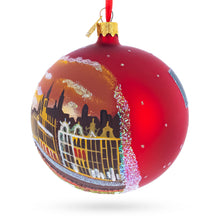 Load image into Gallery viewer, The Grand Place, Brussels, Belgium Glass Ball Christmas Ornament 4 Inches