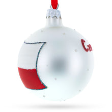 Load image into Gallery viewer, Flag of Czech Republic Glass Ball Christmas Ornament 3.25 Inches