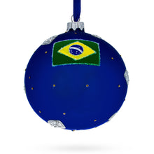 Load image into Gallery viewer, Christ the Redeemer, Rio de Janeiro, Brazil Glass Ball Christmas Ornament 4 Inches