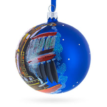 Load image into Gallery viewer, Statue of Zeus in Olympia, Greece Glass Ball Christmas Ornament 4 Inches