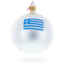 Load image into Gallery viewer, Colossus of Rhodes, Greece Glass Ball Christmas Ornament 4 Inches
