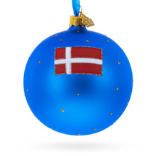 Load image into Gallery viewer, Nyhavn &amp; Tivoli Gardens, Copenhagen, Denmark Glass Ball Christmas Ornament 4 Inches