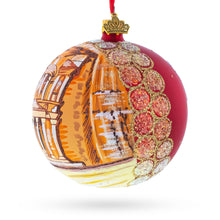 Load image into Gallery viewer, Petra, Jordan Glass Ball Christmas Ornament 4 Inches