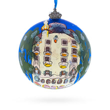 Load image into Gallery viewer, Casa Batllo, Barcelona, Spain Glass Ball Christmas Ornament 4 Inches