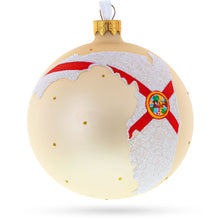 Load image into Gallery viewer, Florida State, USA Glass Ball Christmas Ornament 4 Inches