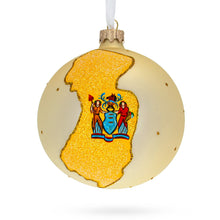 Load image into Gallery viewer, New Jersey State, USA Glass Ball Christmas Ornament 4 Inches