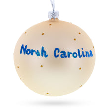 Load image into Gallery viewer, North Carolina State, USA Glass Ball Christmas Ornament 4 Inches