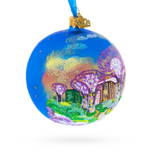 Load image into Gallery viewer, Botanic Gardens, Singapore Glass Ball Christmas Ornament 4 Inches