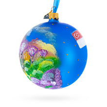 Load image into Gallery viewer, Botanic Gardens, Singapore Glass Ball Christmas Ornament 4 Inches