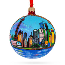 Load image into Gallery viewer, The Bund (Wai Tan), Shanghai, China Glass Ball Christmas Ornament 4 Inches
