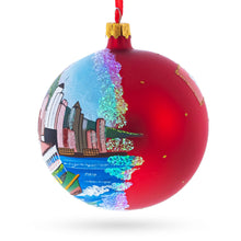 Load image into Gallery viewer, Star Ferry, Hong Kong Glass Ball Christmas Ornament 4 Inches