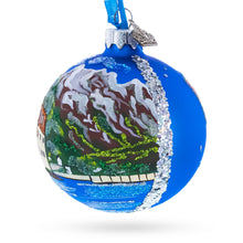 Load image into Gallery viewer, Chillon Castle, Lake Geneva, Switzerland Glass Ball Ornament 3.25 Inches