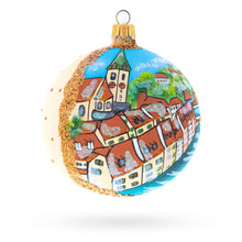 Load image into Gallery viewer, Old City, Bern, Switzerland Glass Ball Christmas Ornament 4 Inches