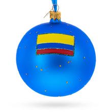 Load image into Gallery viewer, Mount Monserrate, Bogota, Colombia Glass Ball Christmas Ornament 4 Inches