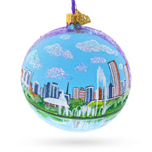 Load image into Gallery viewer, Parque Ibirapuera, Sao Paulo,  Brazil Glass Ball Christmas Ornament 4 Inches