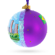 Load image into Gallery viewer, Parque Ibirapuera, Sao Paulo,  Brazil Glass Ball Christmas Ornament 4 Inches