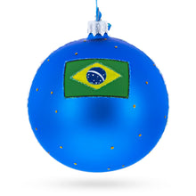 Load image into Gallery viewer, Corcovado Christ the Redeemer, Rio de Janeiro, Brazil Glass Christmas Ornament 4 Inches