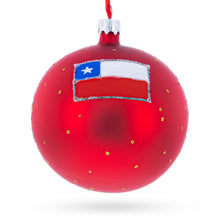 Load image into Gallery viewer, Cerro San Cristobal, Santiago, Chile Glass Ball Christmas Ornament 4 Inches
