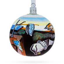 Load image into Gallery viewer, 1931 &#39;The Persistence of Memory&#39; by Salvador Dalí Glass Ball Christmas Ornament 4 Inches