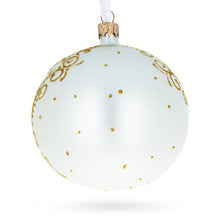 Load image into Gallery viewer, Playing Cards and Casino Chips Glass Ball Christmas Ornament 4 Inches