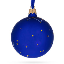 Load image into Gallery viewer, Libra Zodiac Horoscope Sign Glass Ball Christmas Ornament 3.25 Inches