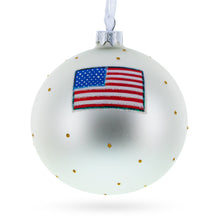 Load image into Gallery viewer, Republican Elephant Glass Ball Christmas Ornament 4 Inches