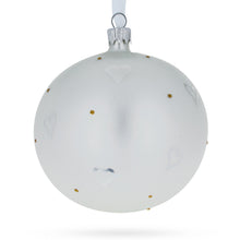 Load image into Gallery viewer, Expecting Mother Glass Ball Christmas Ornament 4 Inches