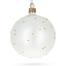 Load image into Gallery viewer, Father's Day 'The Best Dad'  Glass Ball Christmas Ornament 4 Inches