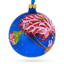 Load image into Gallery viewer, Romantic Hot Air Balloon Design Glass Ball Christmas Ornament 4 Inches