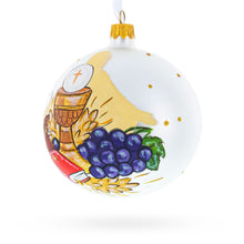 Load image into Gallery viewer, First Communion on White Glass Ball Christmas Ornament 4 Inches